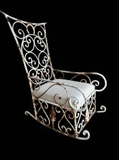 Old Wrought Iron Rocking Garden Armchair Early 20th Century 19 Old Wrought Iron Rocking Garden Armchair Early 20th Century -Chairly Shop 2ee5a141 512c 45e7 a4ce e9517b068456