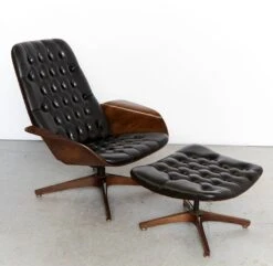 George Mulhauser Lounge Chair & Ottomane "Mr.Chair II" For Plycraft -Chairly Shop 2f0fee04 747a 4b81 ac3e 4f9c7b1ab3ea