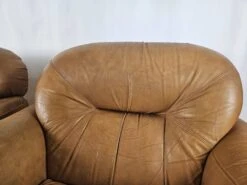 Cognac Leather Armchairs By Estasis Salotti - Meda -Chairly Shop 2f6bc4c8 7aae 4421 925a 61a86787aa36