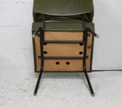 Pair Of Tubular Armchairs, Imitation Leather. Circa 1950 -Chairly Shop 30365f6e 9e5c 4708 a194 edf8be5c5920