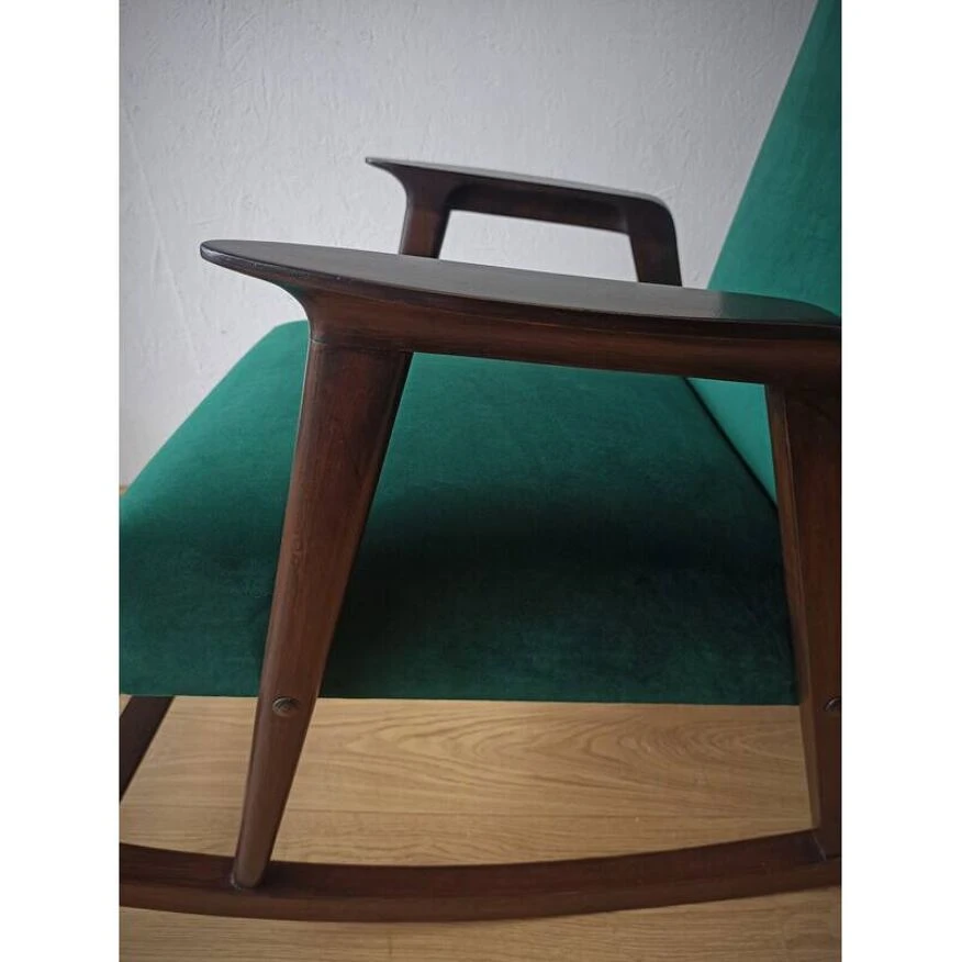 Vintage Rocking Chair From The 50s. 14 Vintage Rocking Chair From The 50s. - Image 12