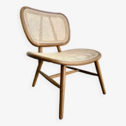 Retro Rattan Chair / Armchair / Single Seat