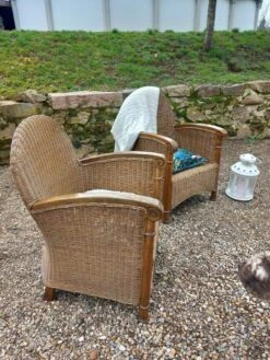 Pair Of Rattan And Wood Armchairs 24 Pair Of Rattan And Wood Armchairs -Chairly Shop 30d31865 2579 4179 acfc 42aa29fa0a2f