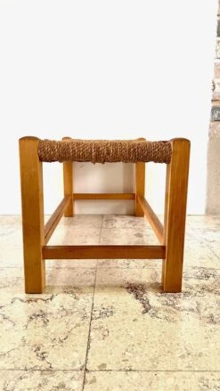 Stool Bench Wood And Rope Vintage Bohemian Spirit -Chairly Shop 32da1e2b 0271 4868 af4a 2cdce82248cc