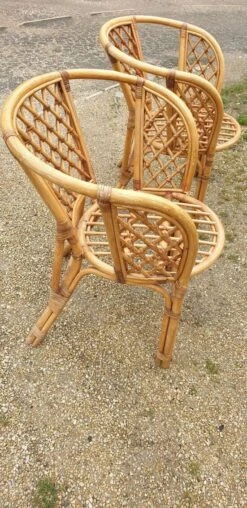 Pair Of Bamboo Armchairs -Chairly Shop 33129c09 4da2 494f 96d0 3537f51a4811