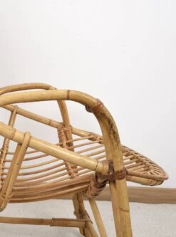 Old, Vintage Rattan Armchair -Chairly Shop 3544c64e 822b 4e53 b82f c5a148ccbeb8