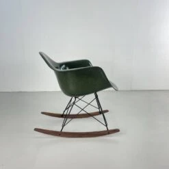 Eames Herman Miller 1950s RAR Rocking Chair In Dark Olive Green -Chairly Shop 354e9765 390d 433d a989 e094eee5e164