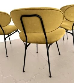 Italian Reupholstered Lounge Chairs, Set Of 4pcs. -Chairly Shop 35703b06 d966 4f20 b3fd 5b14183bdabd