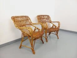 Pair Of Italian Armchairs By Vittorio Bonacina In Vintage Rattan From The 60s -Chairly Shop 35c0cb20 31d3 4eb3 b9d7 14310cdd80c6