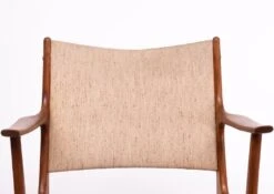 Very Nice Curved Armchair , Design By Johannes Andersen