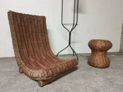 Rattan Armchair And Stool Set -Chairly Shop 365379ba ce94 4d6b 901a 4f8928fd21de