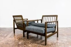 Pair Of Restored Mid Century Armchairs By Zenon Bączyk, 1960's -Chairly Shop 36b571c7 afd3 429b ad45 ba53833f77ca
