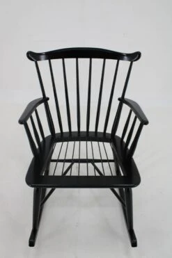 1960s Børge Mogensen Rocking Chair For FDB Møbler, Denmark