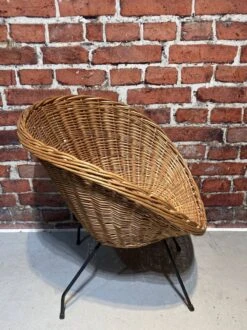 Wicker And Metal Armchair -Chairly Shop 37a307ae 33b3 4f26 8655 936476add3ee