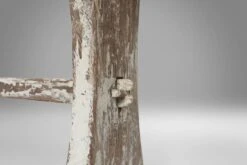 Beautifully Crafted Industrial Bench With A Wooden Top And White Paint, France Ca. 1900 17 Beautifully Crafted Industrial Bench With A Wooden Top And White Paint, France Ca. 1900 -Chairly Shop 39295433 af2f 4650 a7be 5902365bcdca