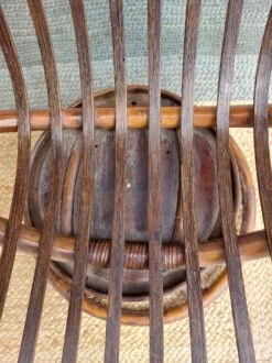 Pair Of Round Armchairs, Shell, Rattan, Wicker, Bamboo Wood -Chairly Shop 3c291dd2 5164 4956 b5bb 45b1d9a36e12