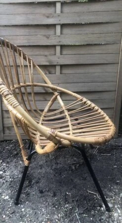 Vintage Bamboo Rattan Shell Armchair From The 60s -Chairly Shop 3c4a25c1 e7ab 4d5e 9aa8 19e710cf142b