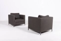 Pair Of B&B Italia βRayβ Armchairs Designed By Antonio Citterio