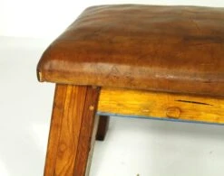 Leather Gym Bench, 1950s -Chairly Shop 3d428fba 3715 425b ae37 fc6206b59b6d