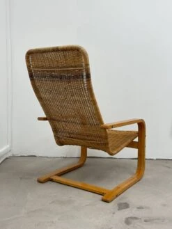 Scandinavian Armchair In Woven Rattan -Chairly Shop 3df75395 9b8a 464c 9a3b d55d51e3db60