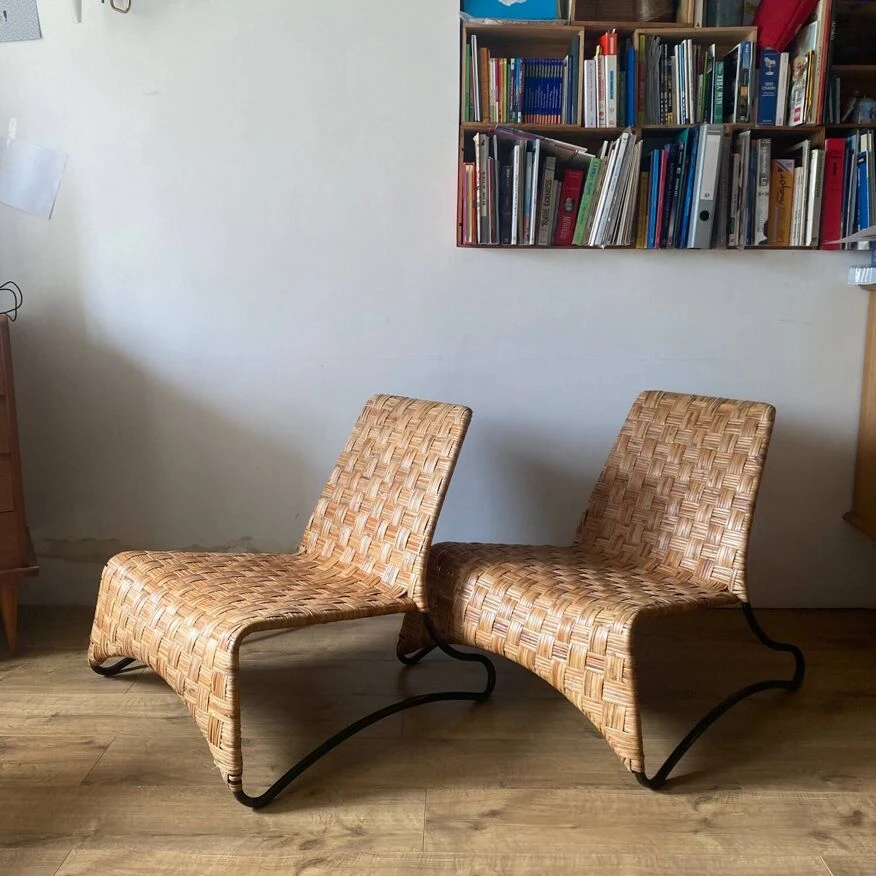 Maso Armchairs, Maria Vinka Woven Rattan Armchairs For Ikea 9 Maso Armchairs, Maria Vinka Woven Rattan Armchairs For Ikea - Image 7