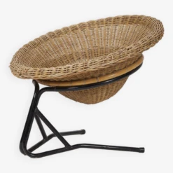 Arnold Bueno Rattan And Metal Armchair By Mesquita -Chairly Shop 3e820e77 02ad 4cc9 a4e3 4a4a61628f95