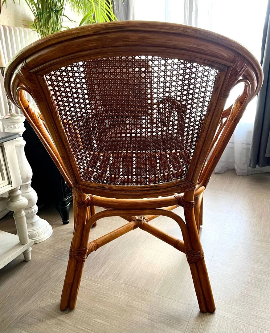 Light Rattan Armchair 9 Light Rattan Armchair - Image 7