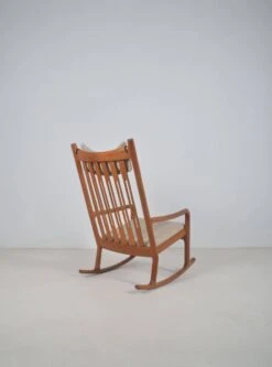 Danish Rocking Chair Designed By Hans Olsen For Juul Kristensen, 1960s