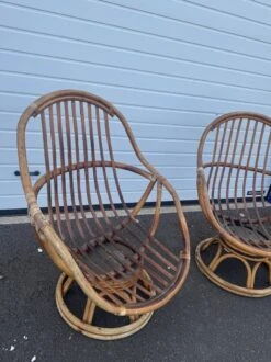 Pairs Of 70s Rattan Armchairs -Chairly Shop 3fa9bcb5 9935 4682 8290 fd6ab28e243f