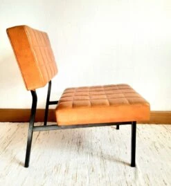 Pair Of Vintage Fawn Leatherette Chairs From 1960 -Chairly Shop 418a2613 e104 4159 8b59 d87693f29ae4