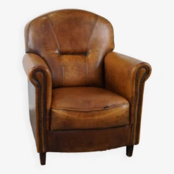 Super Rugged Sheepskin Leather Armchair With A Wonderfully Rugged Look -Chairly Shop 4224efe1 0050 423e 9ae5 f5a69bf47129