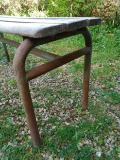 School Bench From The 1950s, Length 210 Cm -Chairly Shop 42761503 c108 4c7a a0a8 ff19b8009f66