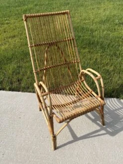 Large Rattan Armchair From The 60s -Chairly Shop 429957b0 d651 48ea 99ab 5e8ec64a13e1