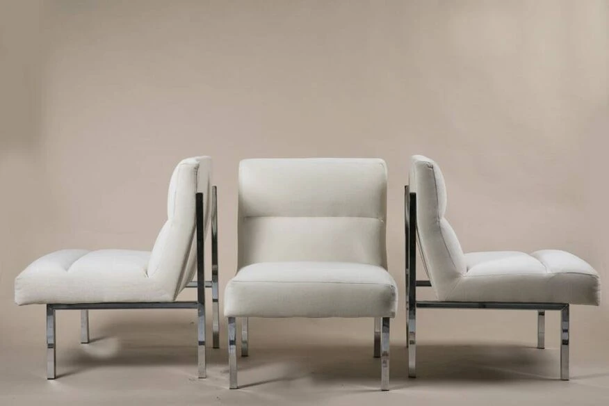 Three VINCO Low Chairs 1968 12 Three VINCO Low Chairs 1968 - Image 10