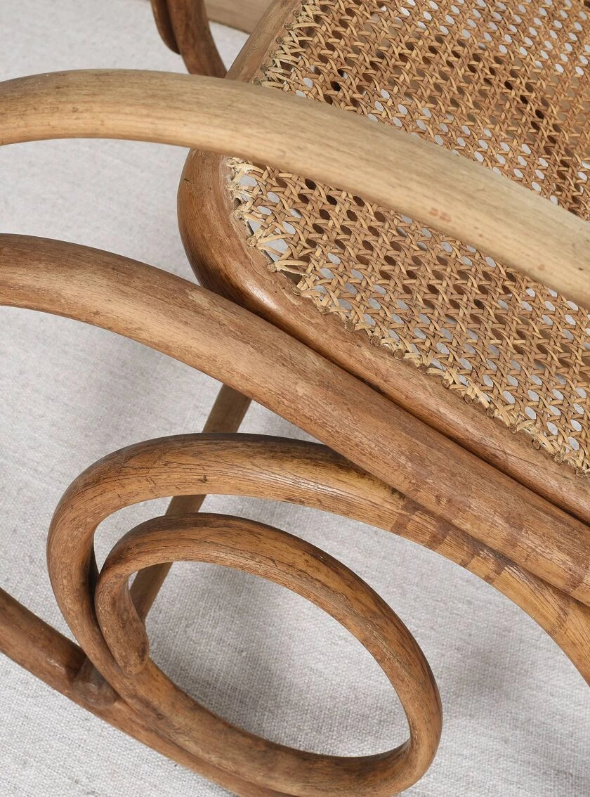 Rocking Chair, Curved Wood 10 Rocking Chair, Curved Wood - Image 8