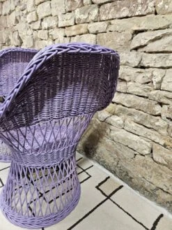 Pair Of Wicker Rattan Armchairs 1960 -Chairly Shop 4572108e b950 4c69 9b0c 8f3d3daaa866