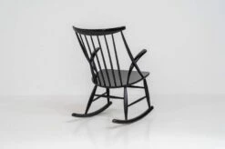 Rocking Chair « IW3 » D'Illum Wikkelsø Pour Niels Eilersen (Danemark, Années 1950). -Chairly Shop 45914dc7 d4ba 4fa8 8756 d4a6b95e8d97