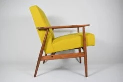 Fauteuil Original "FOX", Pologne Années 1970, Entièrement Restauré, Jaune -Chairly Shop 45a24e75 fa5d 4e89 97e9 a0ce6f1893e5
