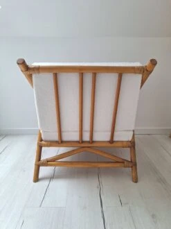 Bamboo And Terry Fabric Armchair