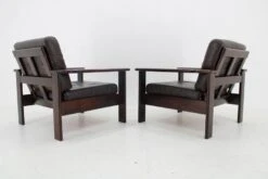 1970s Pair Of Leather Armchairs By Lepofinn, Finland -Chairly Shop 466c7274 5b73 4622 8f31 742f0d132e47