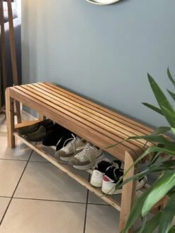Recycled Solid Wood Bench And Its Practical Storage Ideal For The Entrance -Chairly Shop 480a1f9d 8f7a 4365 9ce5 a45883f6352d