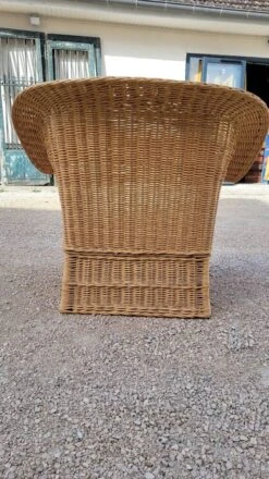 Vintage Wicker Rattan Armchair 1950s Colonial Style -Chairly Shop 486a8fee 0f1c 4b6b 8f78 1b9f2cceb56e