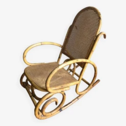 Vintage Bamboo Rocking Chair -Chairly Shop 4a638c75 98ed 4536 8bd7 106024772c10