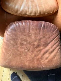 Leather Armchair And Ottoman Loge, Gerard Van Den Berg, For Montis -Chairly Shop 4b4b57fa 0124 44c7 a669 e92ac69bafb0