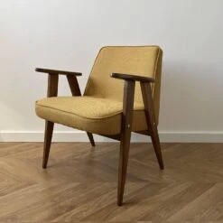 Restored Vintage Armchair Type 366 By J. Chierowski 1960’s, Poland -Chairly Shop 4faf7034 7f78 491d 88ee b83404944dc4