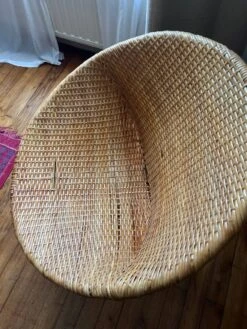 Rattan Satellite Armchair From The 1950s -Chairly Shop 4fde0101 4ad7 423a a637 c079e0bfa89d