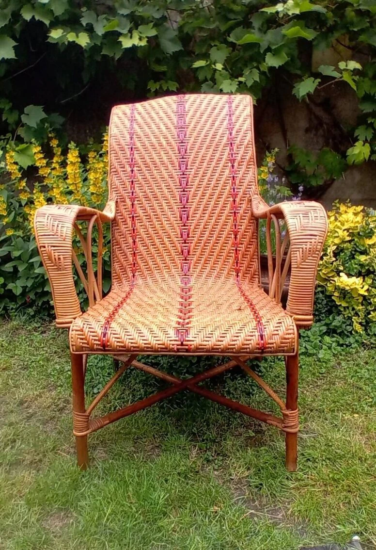 Vintage Rattan And Bamboo Armchair 8 Vintage Rattan And Bamboo Armchair - Image 6