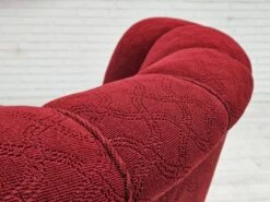 1960s, Danish Relax Armchair, Original Condition, Red Cotton/wool, Oak Wood. 23 1960s, Danish Relax Armchair, Original Condition, Red Cotton/wool, Oak Wood. -Chairly Shop 52ae9e4b cf81 4484 9ef4 6a72710f5aed