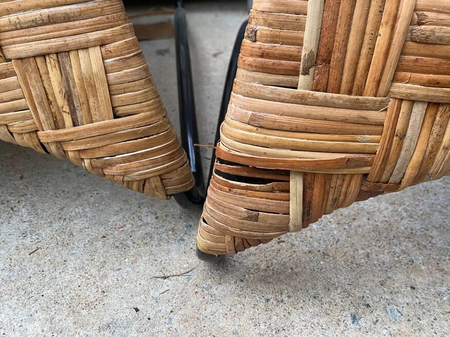 Maso Armchairs, Maria Vinka Woven Rattan Armchairs For Ikea 5 Maso Armchairs, Maria Vinka Woven Rattan Armchairs For Ikea - Image 3