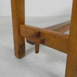150 Cm Long Wooden Bench, 1950s 38 150 Cm Long Wooden Bench, 1950s -Chairly Shop 540b3936 5c8a 45d3 b775 a0edd3373c2b